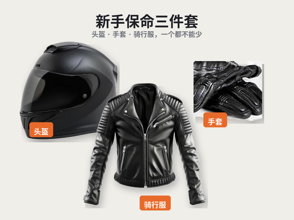 第一次买摩托装备哪些应该优先买